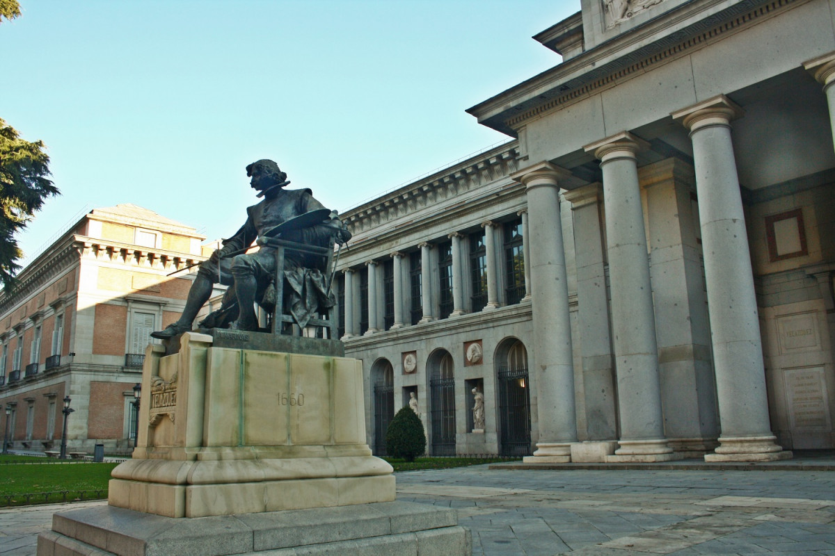 Madrid, Paseo del Prado, museo