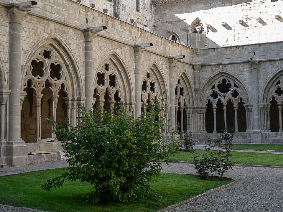 Claustro del Monasterio de Poblet