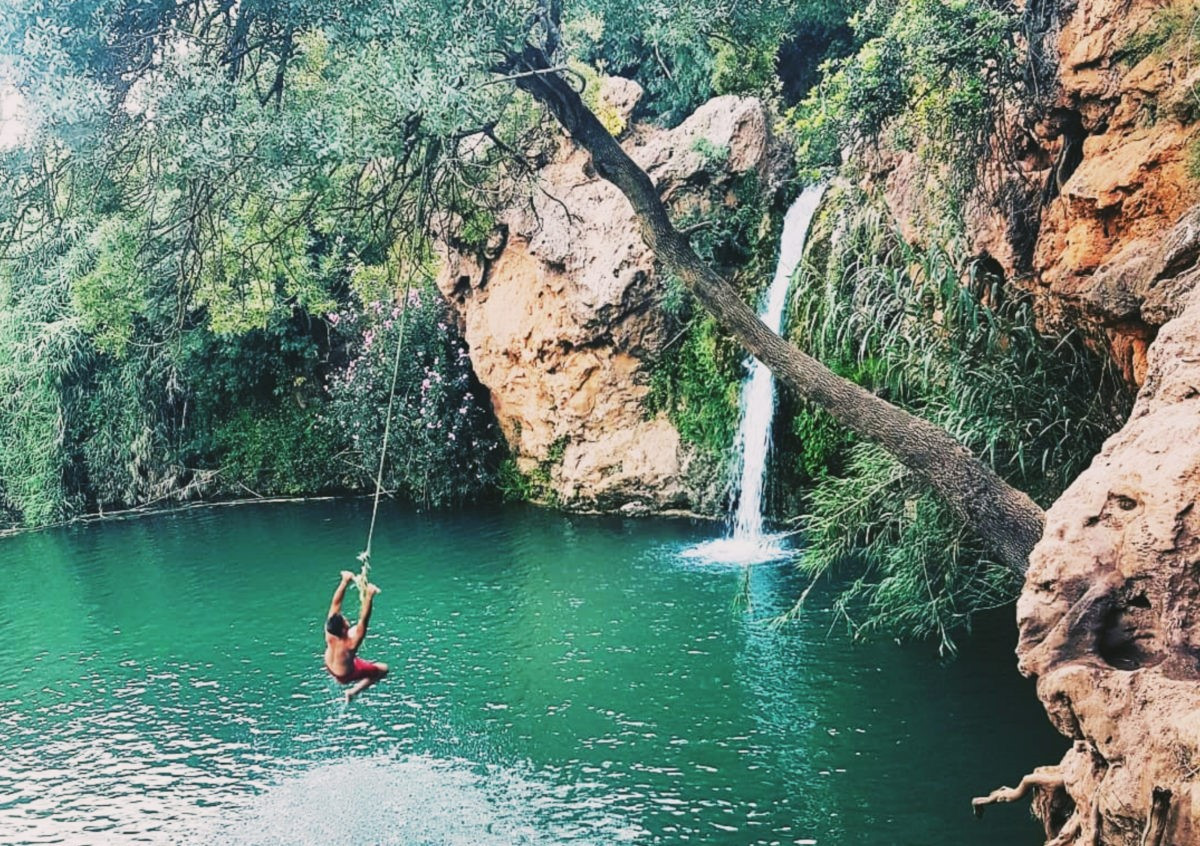 Cascada Pego do Inferno, Algarve