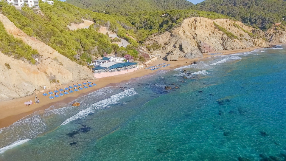 Playa de Aguas Blancas, Santa Eulalia, Ibiza