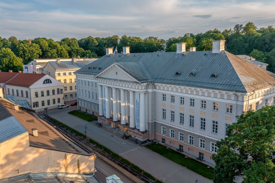 Fachada de la Universidad de Tartu
