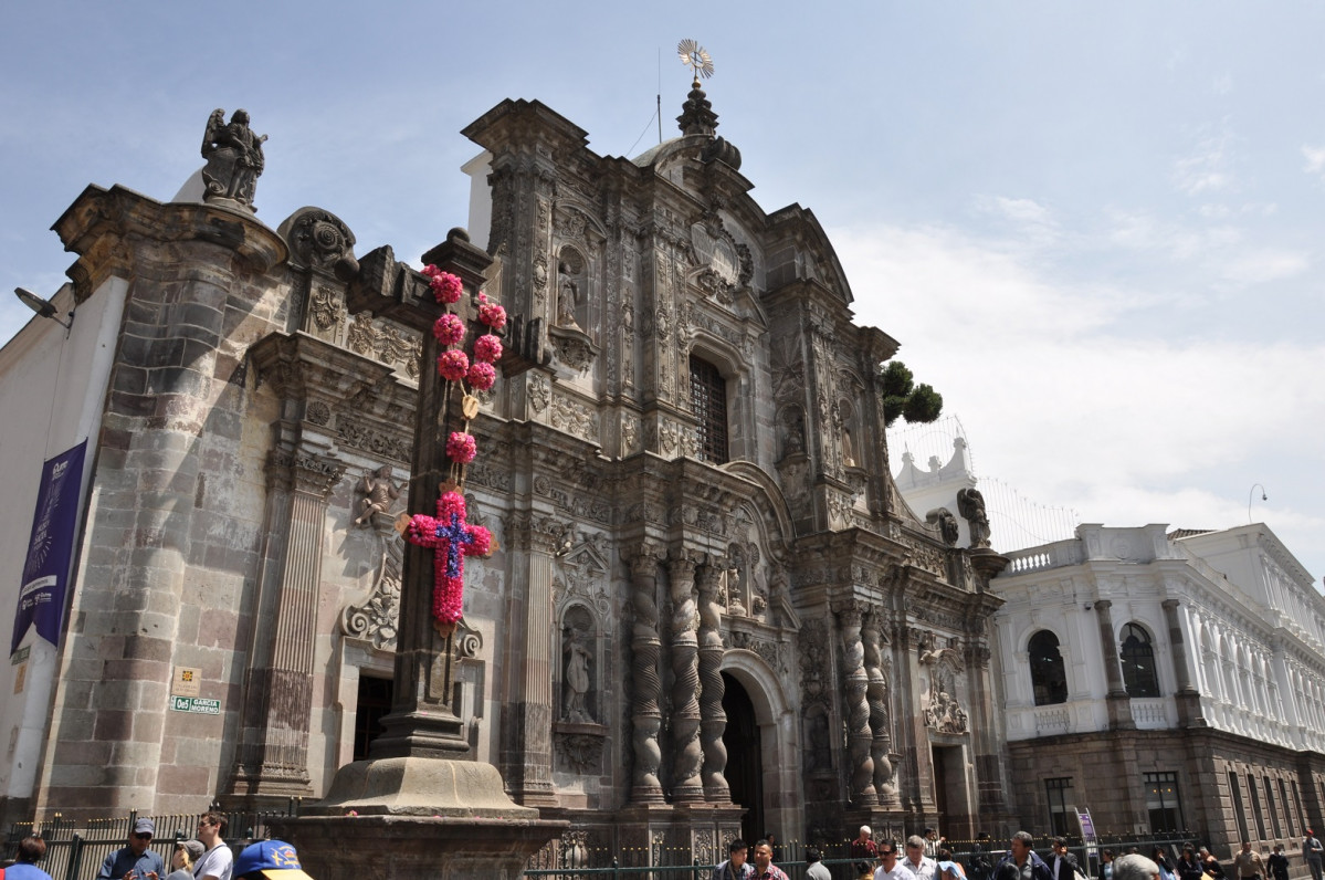 Iglesia de la Compau00f1u00eda de Jesu00fas, Quito