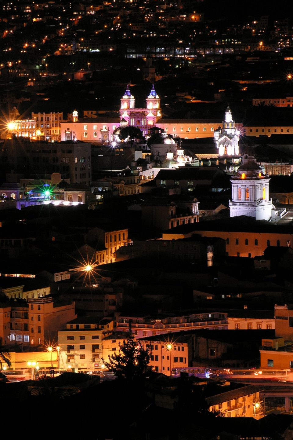 Quito, vista nocturna