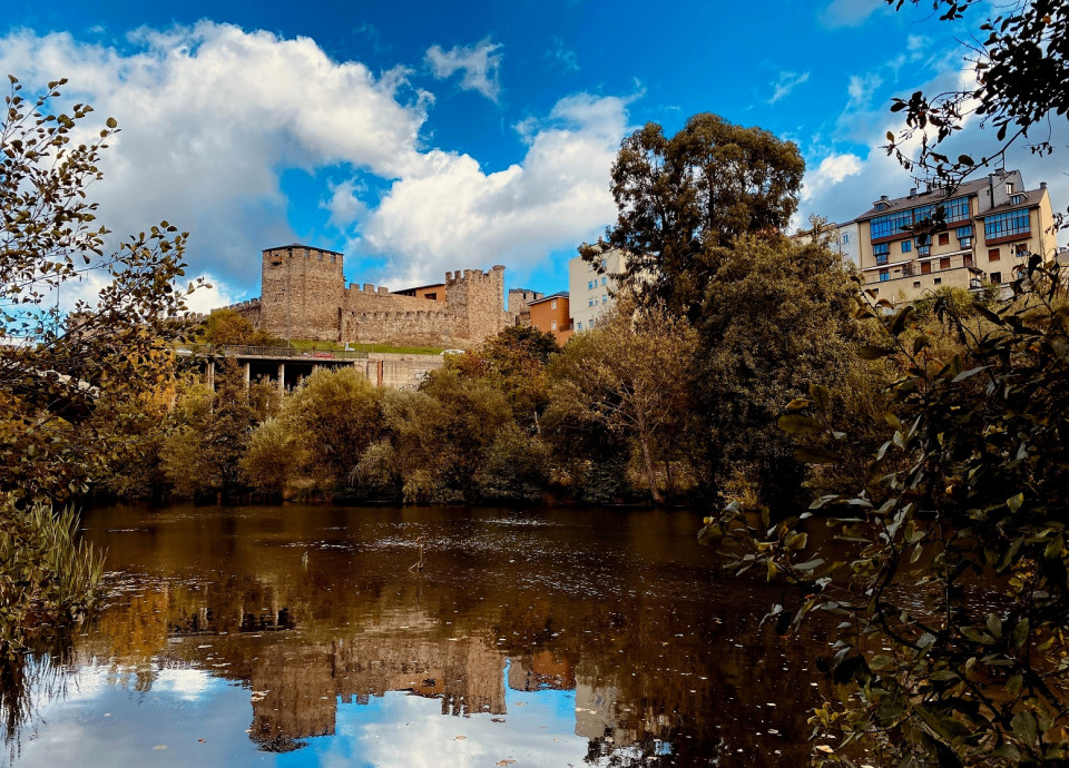 Ponferrada, relejos en el Sil y Castillo de los Templarios