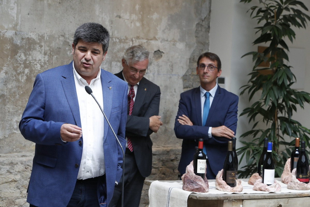 Antonio Ubide, presidente de la DOP Cariu00f1ena durante su intervenciu00f3n (1) (1)