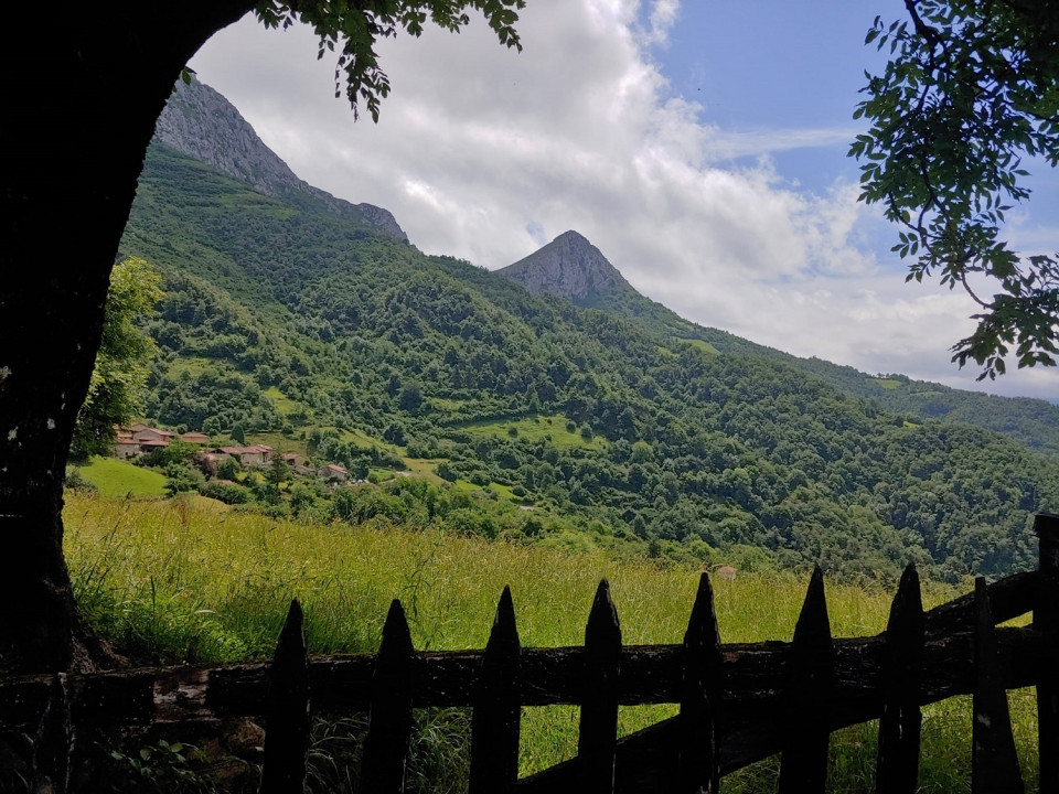 Paisaje de Quiros, Asturias