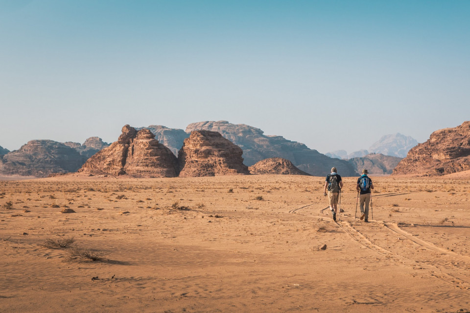 Jordan Trail Thru Hike 2018 Jabal Kharaza to Shakriya