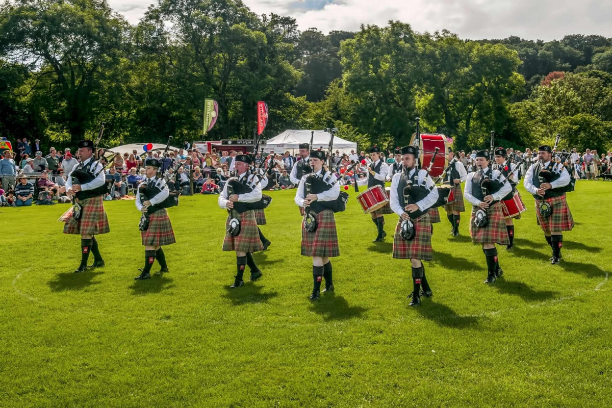 Pipeband field dundonald hg