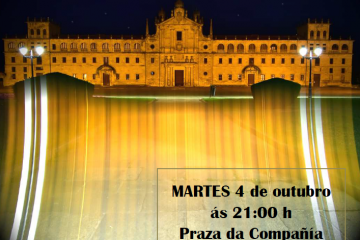Cartel astronomia nocturna Monforte 04 10 22r