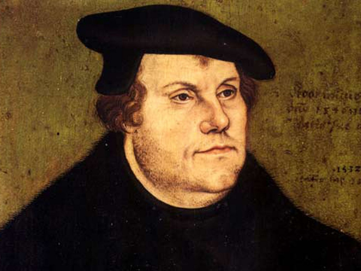 Martin Lutero por Lucas Cranach
