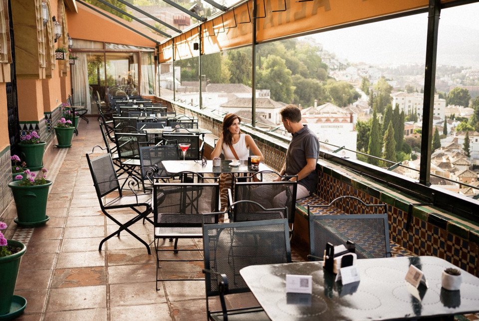 Terraza Panorámica del Hotel Alhambra Palace