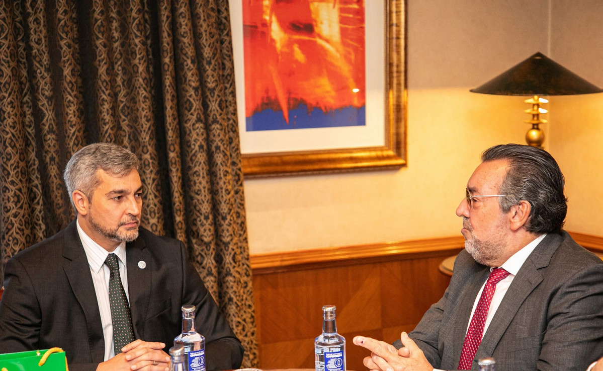 Mario Abdo y Miguel Carballeda