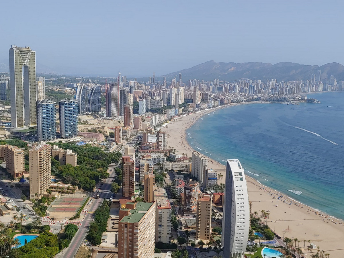 Panoru00e1mica de Benidorm