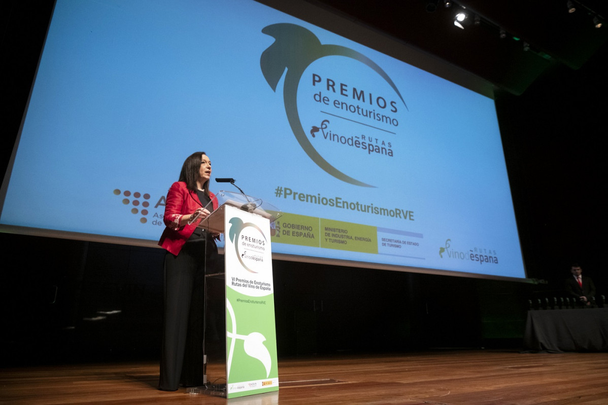 VI PREMIOS ENOTURISMO RUTAS DEL VINO DE ESPANu0303A. Rosa Melchor, Presidenta de ACEVIN. copy Ricardo Domingo