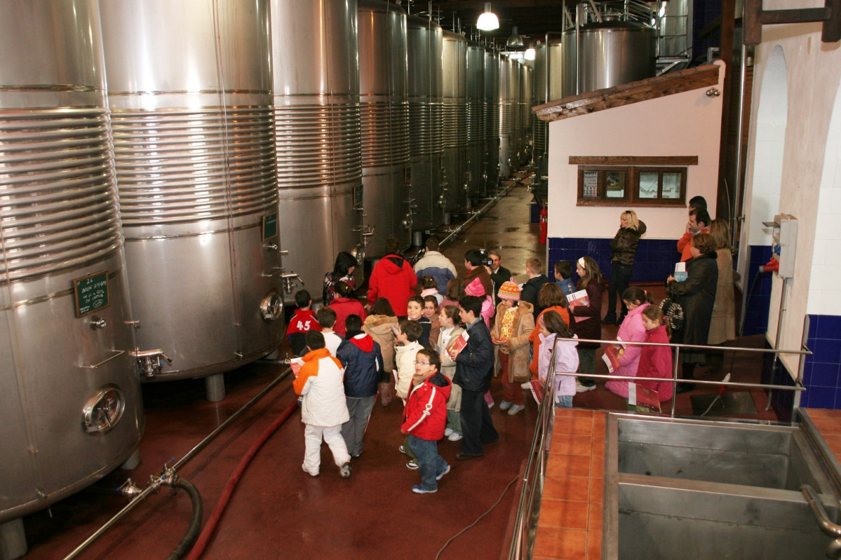 Bodegas Castiblanque VISITANDO BODEGA NIu00d1OS