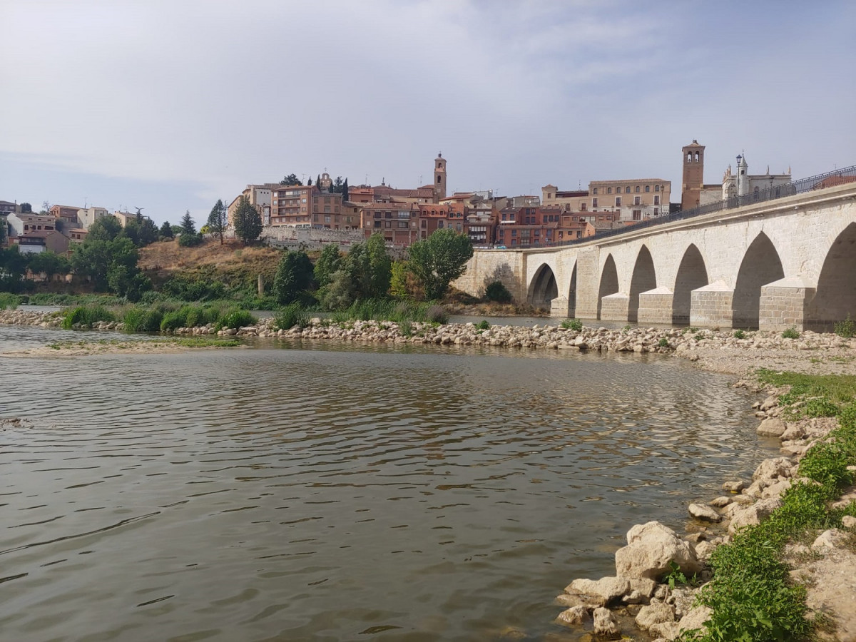 El Duero cantor a su paso por Tordesillas