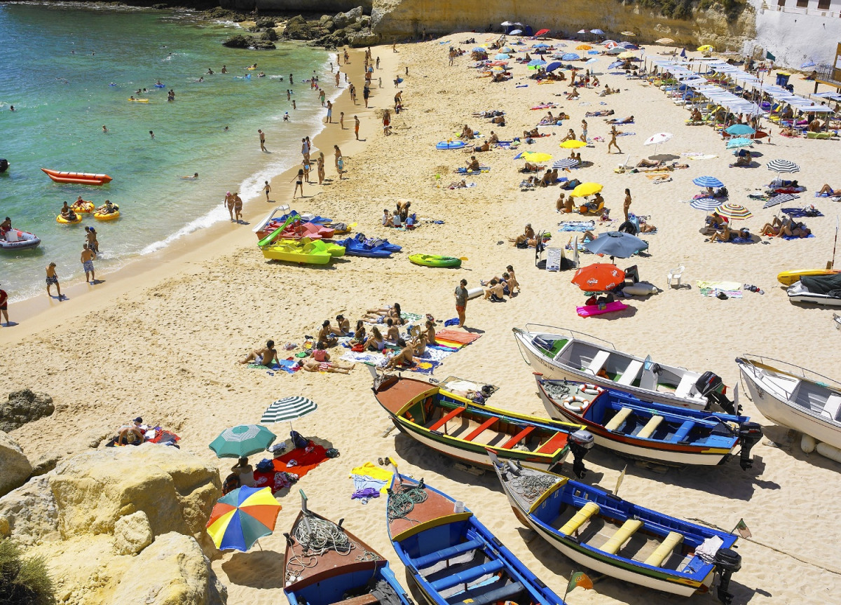 Playa de Carvoeiro, Algarve