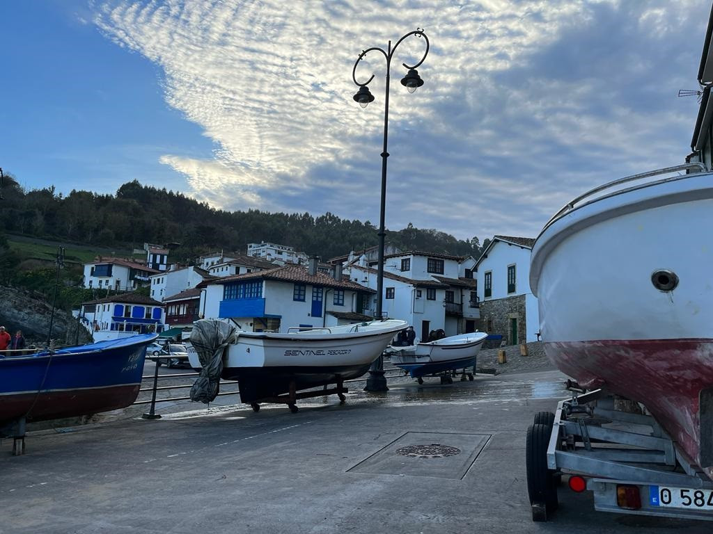 Otra imagen marinera de Tazones