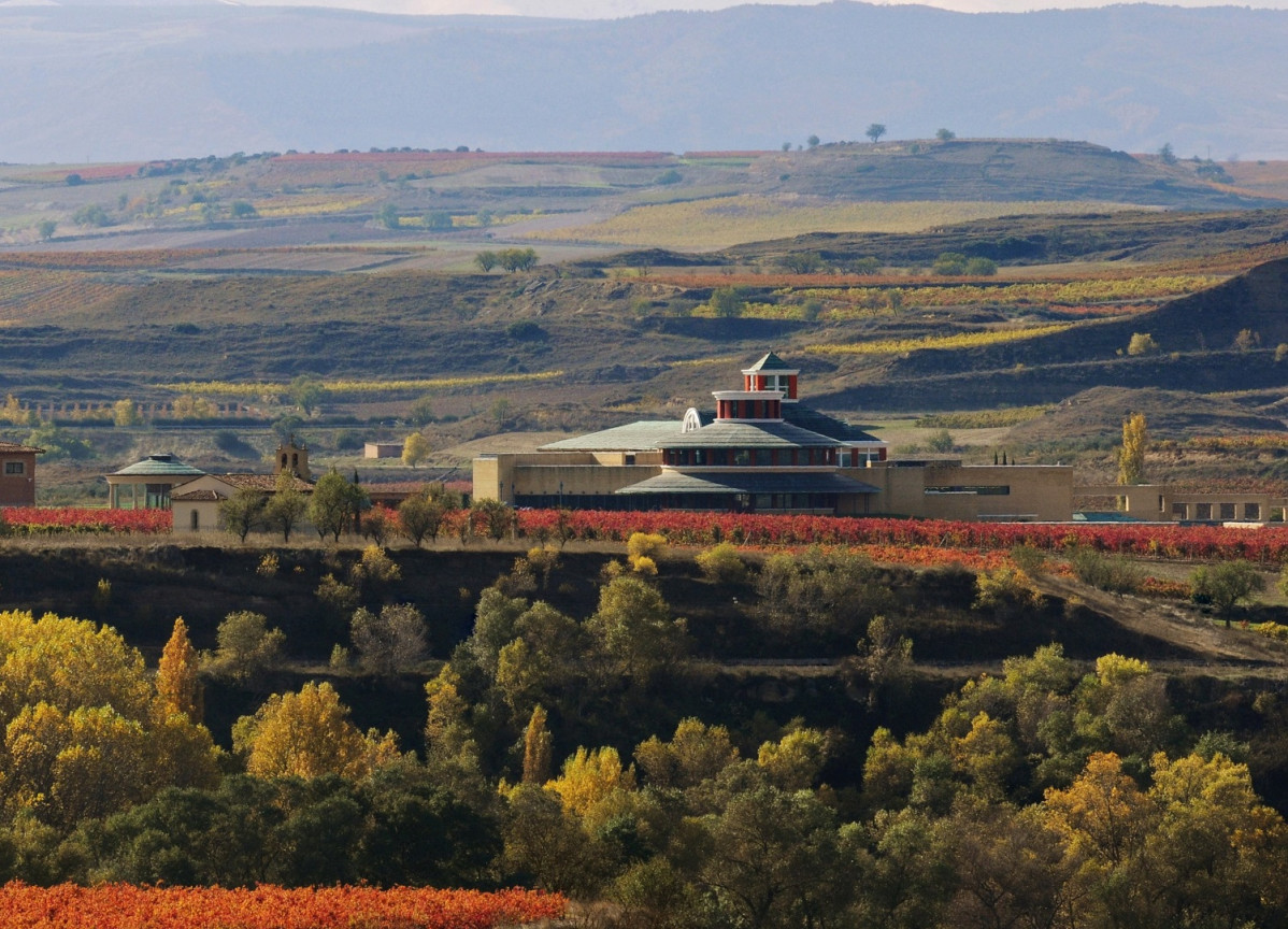 Vista del Museo Vivanco de la Cultura del Vino y Bodegas Vivanco