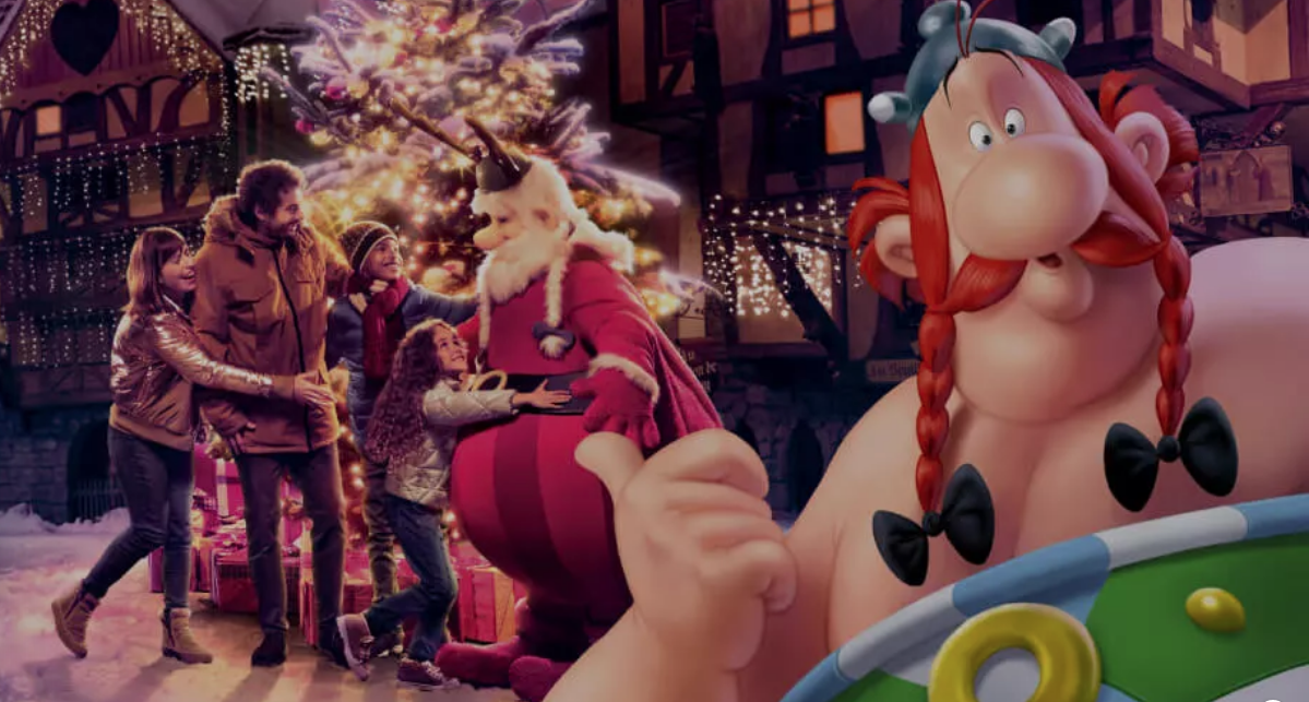 Disfrutar la Navidad con Asterix 
