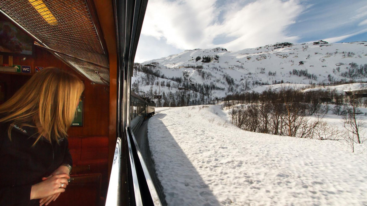 Fiordos noruegos en invierno