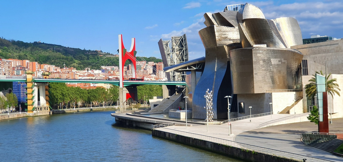 Celebrar los 25 anu0303os del Guggenheim Bilbao, gratis