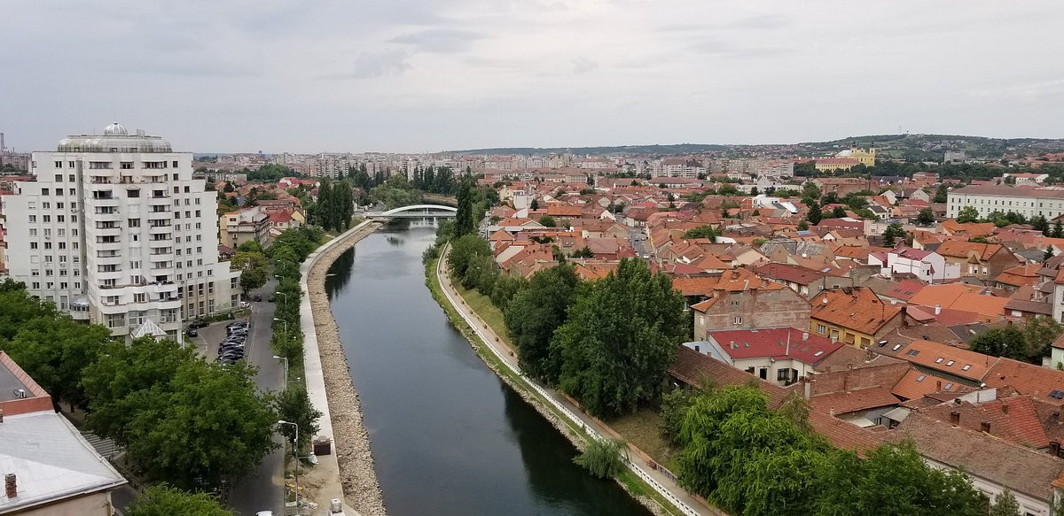 Panoru00e1mica de Oradea, desde la torre