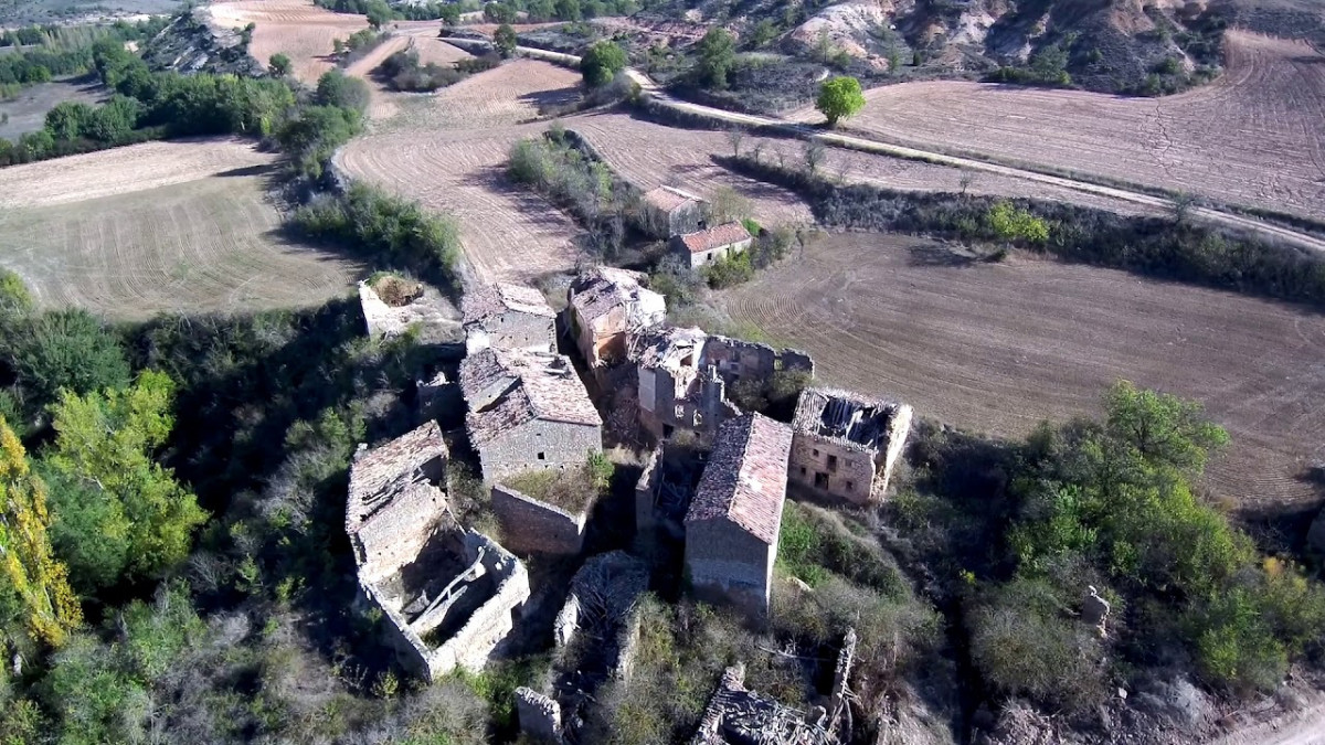 Bu00e1rcena de Bureba, vista aerea