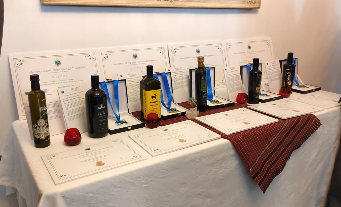 Aceites de oliva tunecinos premiados 