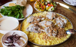 Mansaf jordanian food