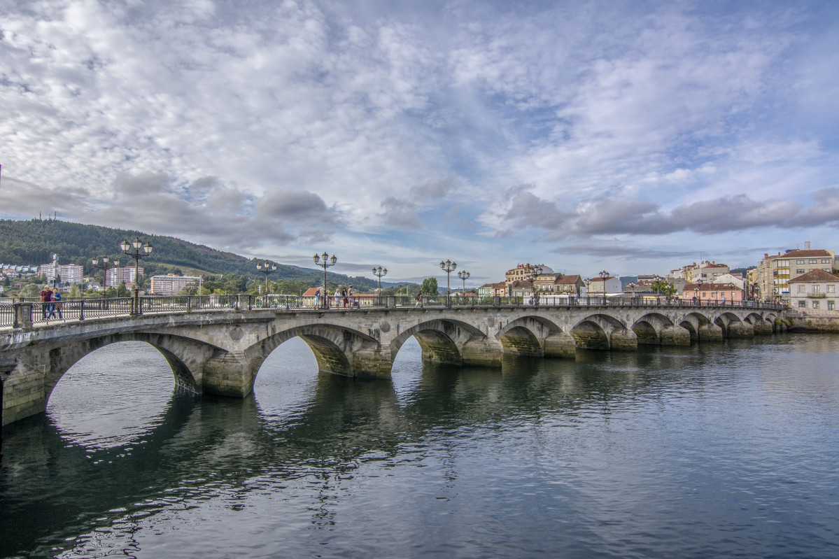 Pontevedra, puente sobre el Lerez