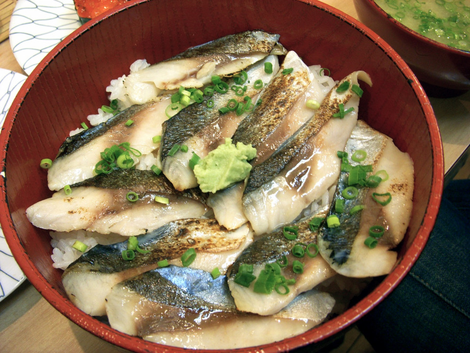Saba (caballa), plato tipico de Fukuoka, ©LWY