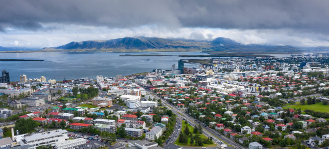 Reykjavík @Einar h reynis unsplash