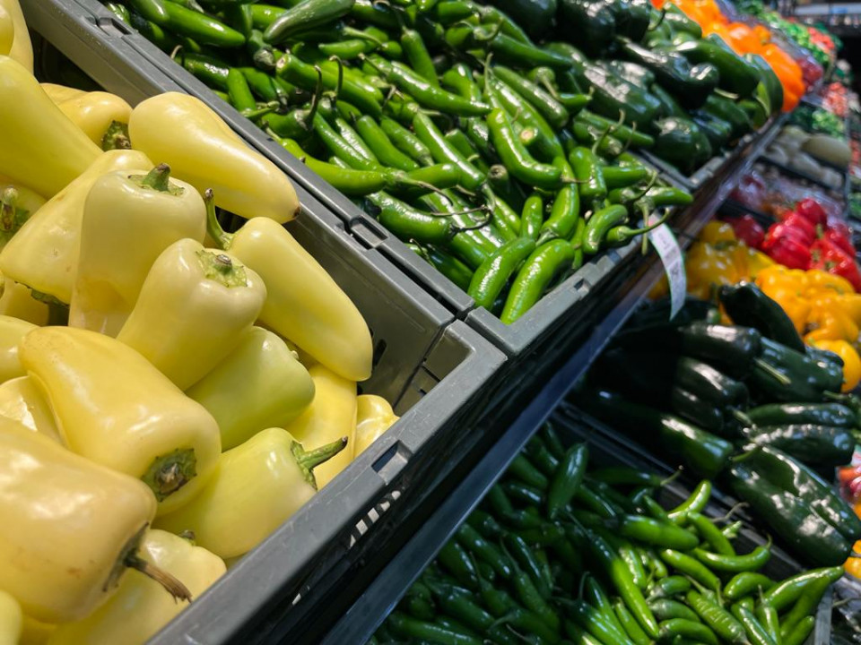 Chiles variados que forman parte de la cocina de Aguascalientes