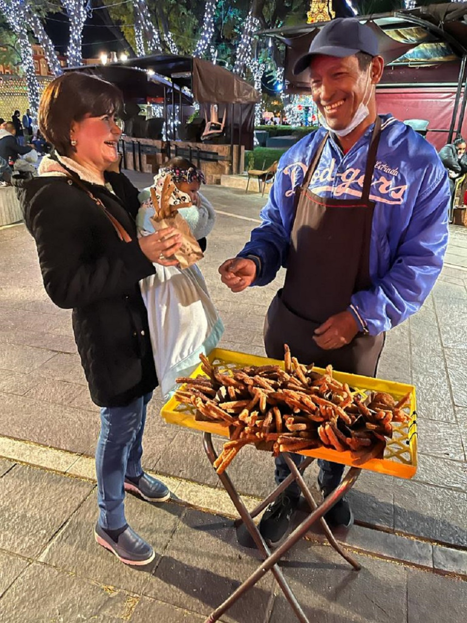 Vendedor callejero de Churros, Aguascalientes