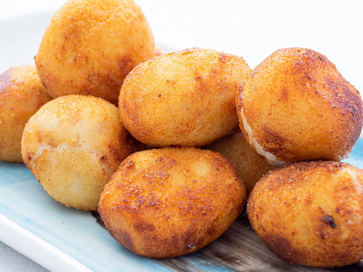 Croquetas  Villoldo de jamu00f3n de bodega y queso de oveja