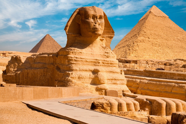 Egipto Esfinge y Pirámides de Giza
