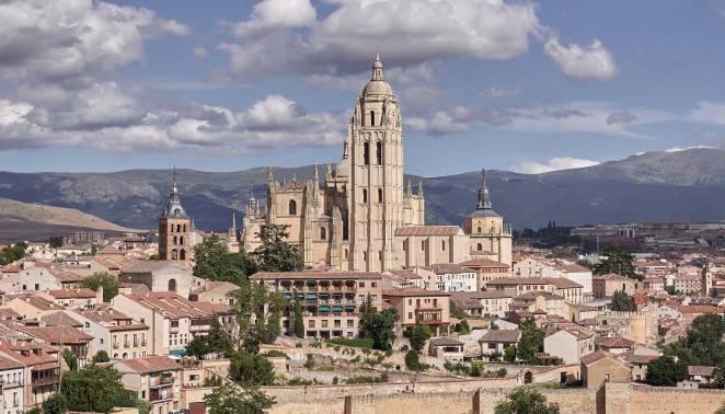 Segovia vista desde el Alcázar