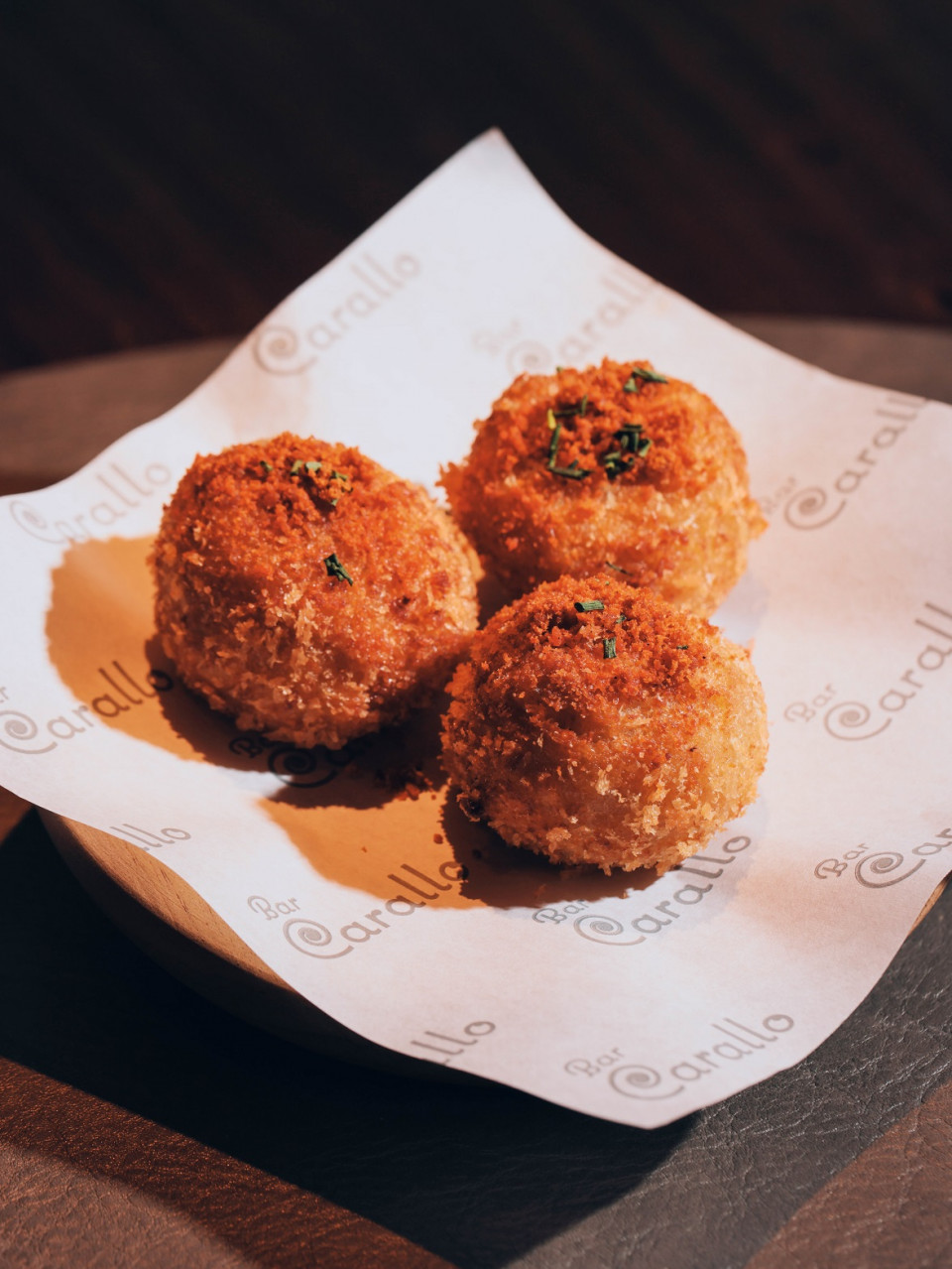 Croquetas, Bar Carallo