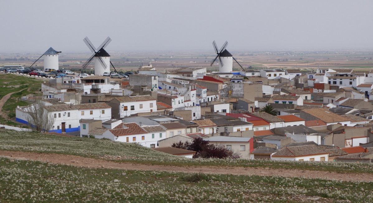 Molinos del Barrio del Albaicu00edn, Campo Criptana