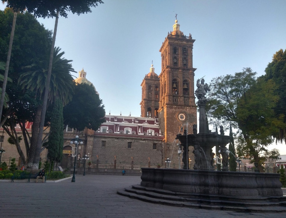 Zocalo de Puebla, Mexico
