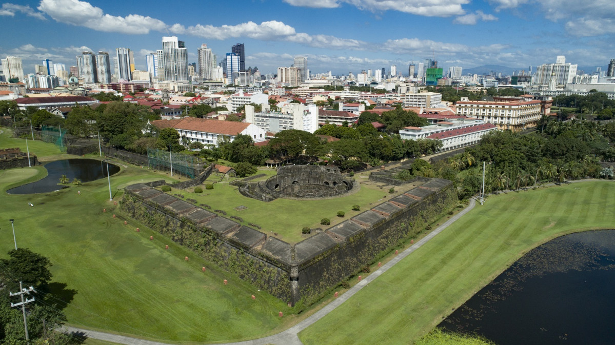 Fuerte de Santiago en Intramuros de Manila