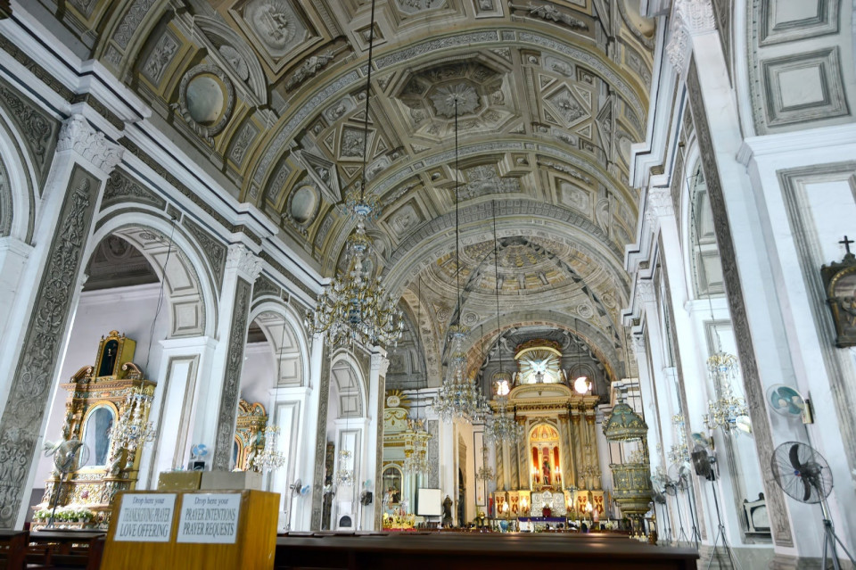 Manila, Interior de la Iglesia de San Agustin