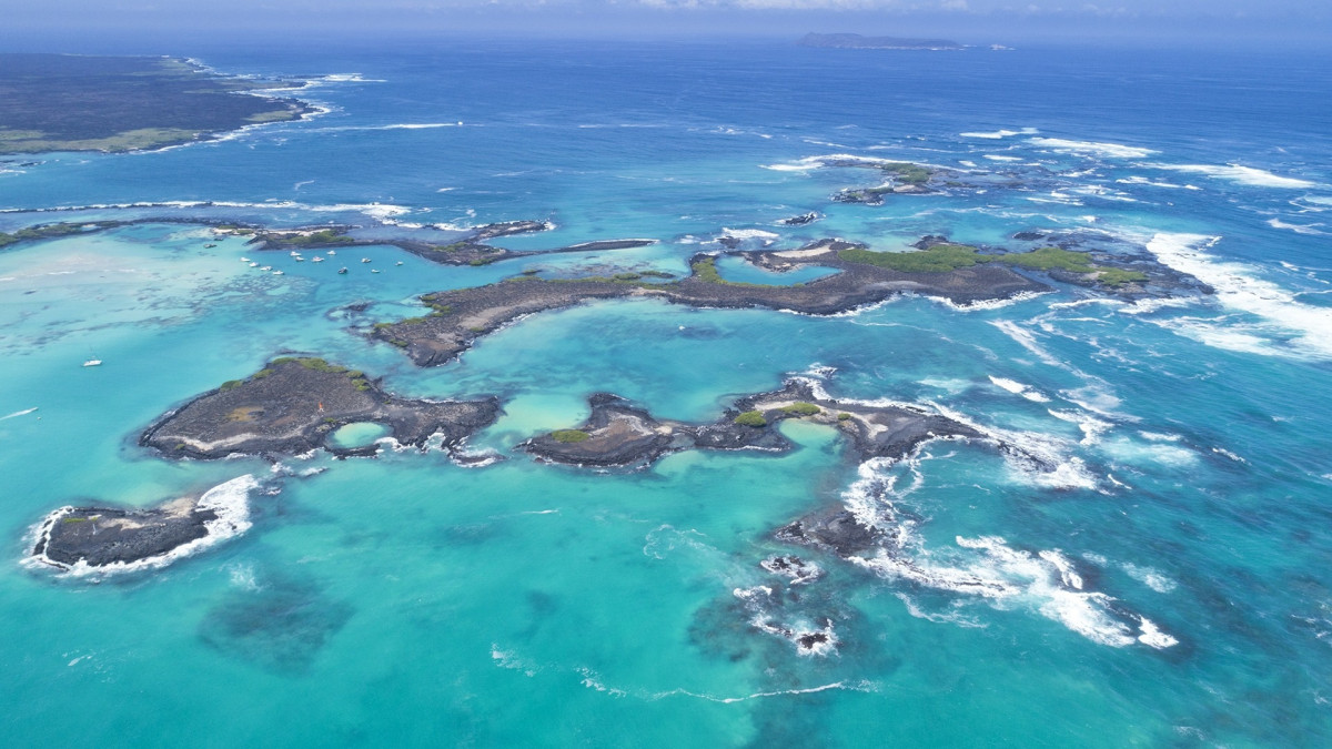 Galapagos Islands Vista aerea