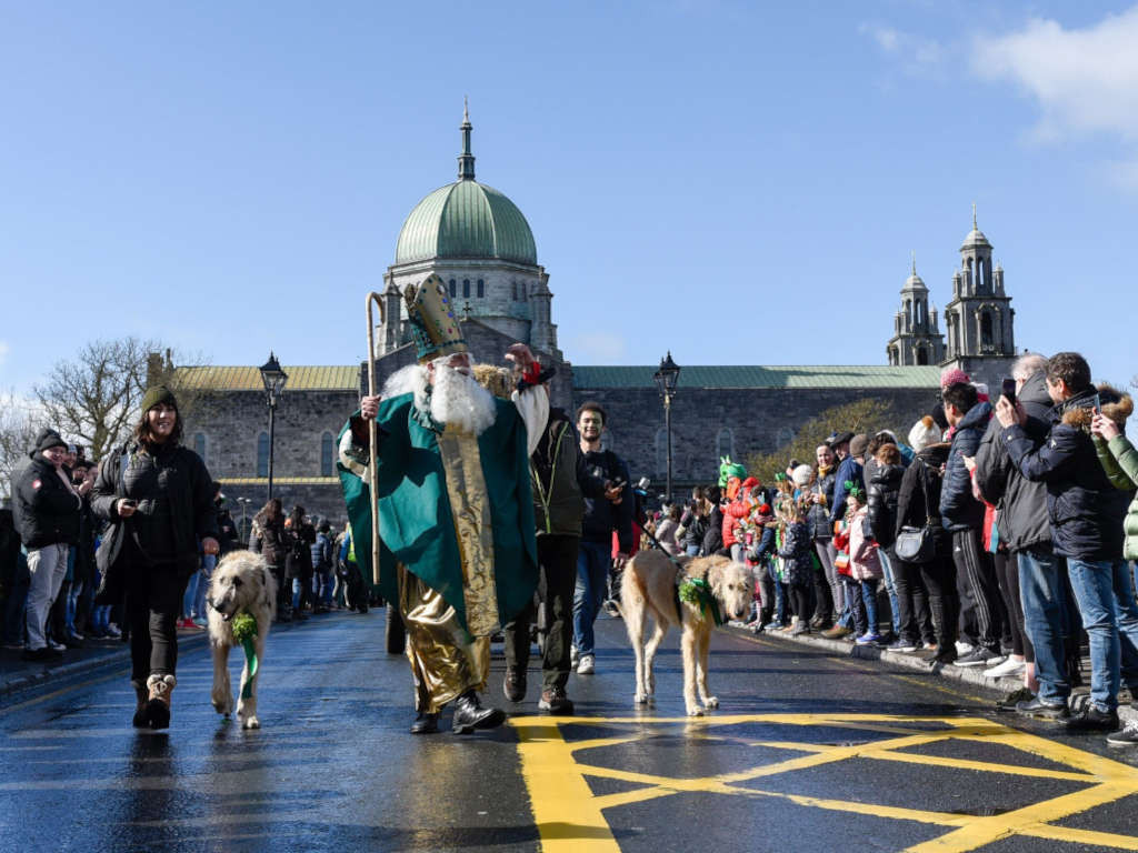 St patricks day galway parade