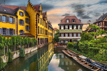 Colmar. canal, alsacia