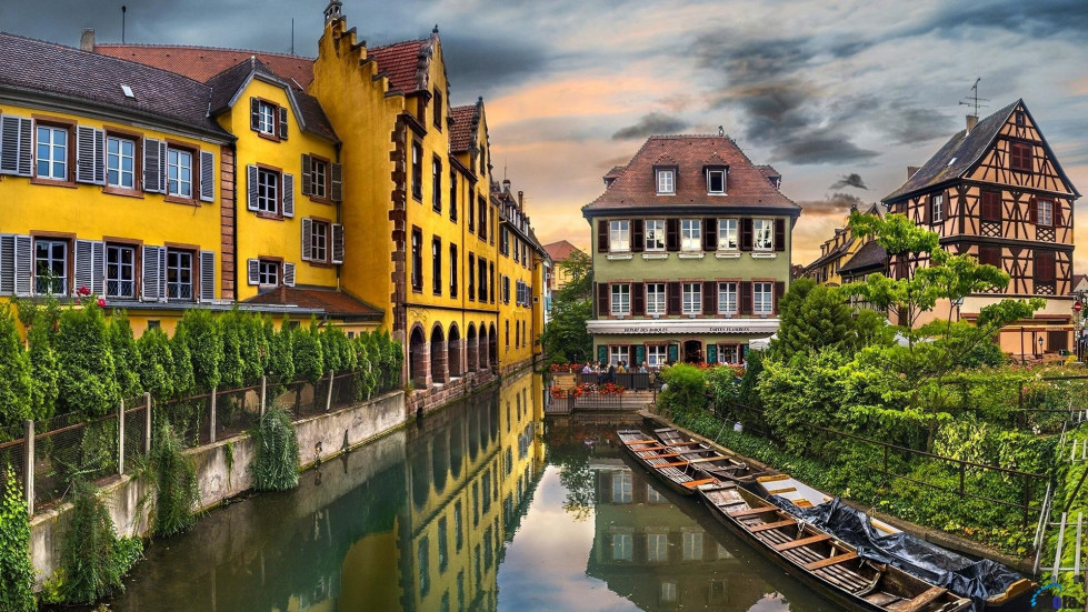 Colmar. canal, alsacia