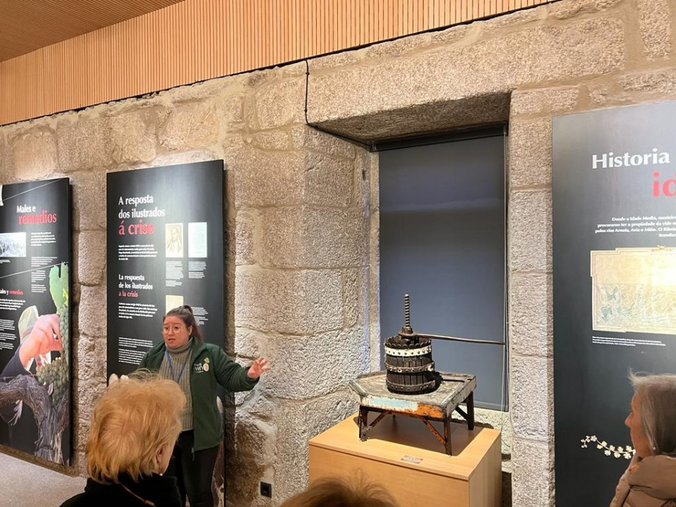 Visita al Museo del Vino de Galicia