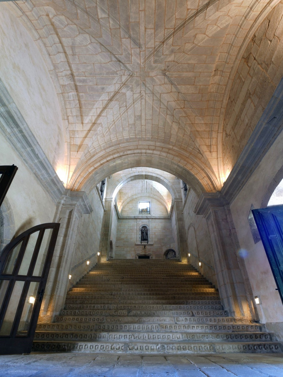Escalera de Honor, del Monasterio de Oseira