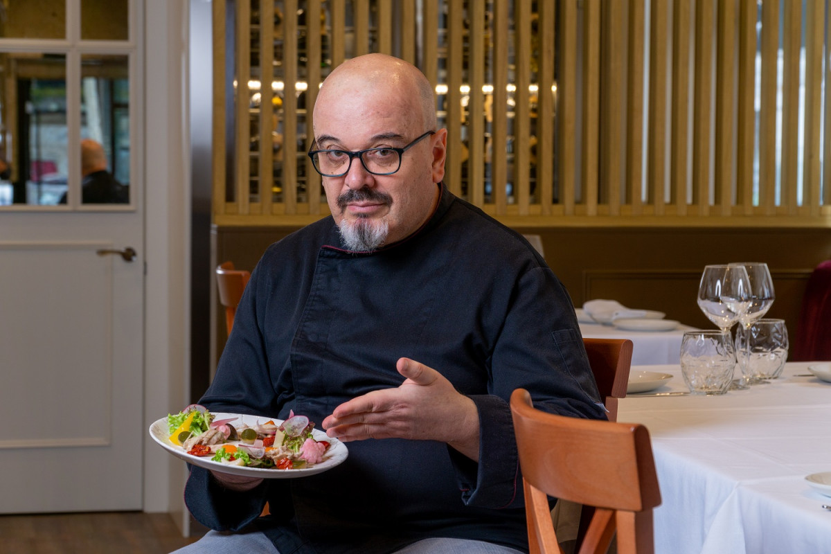 Ignazio Deias, propietario y chef de Boccondivino